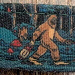 Gray and Hound Sasquatch Dog Collar and Leash